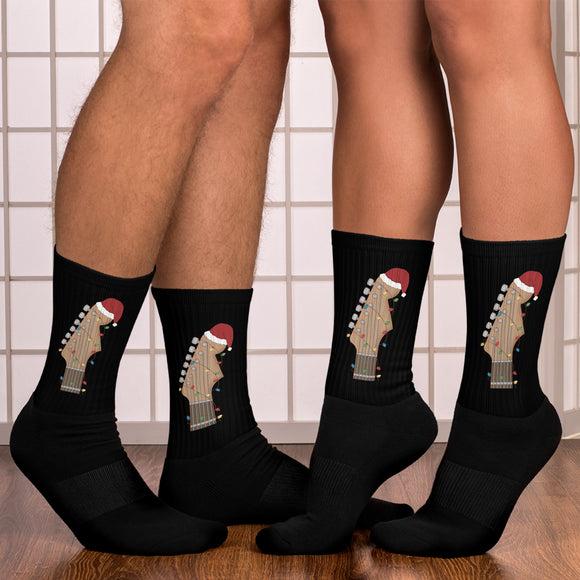 Christmas Guitar Socks