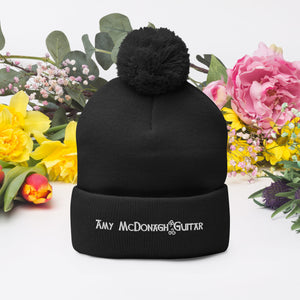 Amy McDonagh Guitar Pom-Pom Beanie