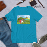 Ireland Scenic Guitar (Short-Sleeve Men's/Unisex T-Shirt)