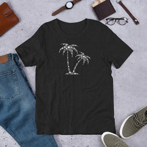 Music Palm Trees (Short-Sleeve Men's/Unisex T-Shirt)