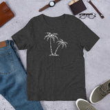 Music Palm Trees (Short-Sleeve Men's/Unisex T-Shirt)