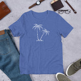 Music Palm Trees (Short-Sleeve Men's/Unisex T-Shirt)