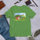 Ireland Scenic Guitar (Short-Sleeve Men's/Unisex T-Shirt)