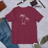 Music Palm Trees (Short-Sleeve Men's/Unisex T-Shirt)