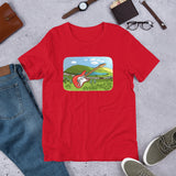 Ireland Scenic Guitar (Short-Sleeve Men's/Unisex T-Shirt)