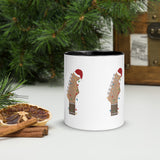 Christmas Guitar Mug with Color Inside