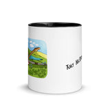 Ireland Scenic Guitar Mug with Color Inside