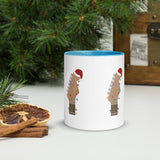 Christmas Guitar Mug with Color Inside