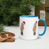 Christmas Guitar Mug with Color Inside