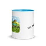 Ireland Scenic Guitar Mug with Color Inside