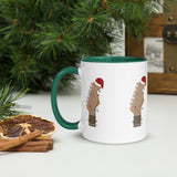 Christmas Guitar Mug with Color Inside