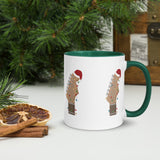 Christmas Guitar Mug with Color Inside