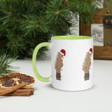 Christmas Guitar Mug with Color Inside