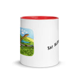 Ireland Scenic Guitar Mug with Color Inside