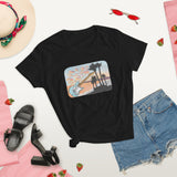 California Sunset Guitar (Women's Short Sleeve T-Shirt)