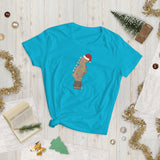 Christmas Guitar (Women's Short Sleeve T-Shirt)