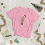 Christmas Guitar (Women's Short Sleeve T-Shirt)