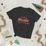 Christmas Music Is My Love Language (Women's Short Sleeve T-Shirt)