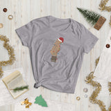 Christmas Guitar (Women's Short Sleeve T-Shirt)