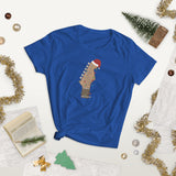 Christmas Guitar (Women's Short Sleeve T-Shirt)