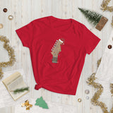 Christmas Guitar (Women's Short Sleeve T-Shirt)