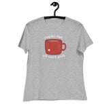 Cup of Tea Please (Women's Cozy T-Shirt)