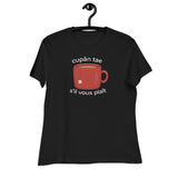 Cup of Tea Please (Women's Cozy T-Shirt)