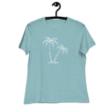 Music Palm Trees (Women's Cozy T-Shirt)