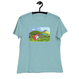 Ireland Scenic Guitar (Women's Cozy T-Shirt)