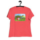 Ireland Scenic Guitar (Women's Cozy T-Shirt)