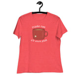 Cup of Tea Please (Women's Cozy T-Shirt)