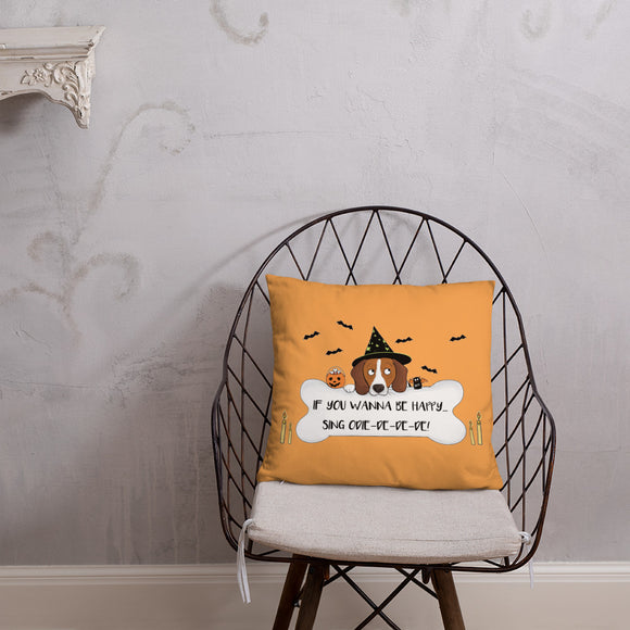 Odie-De Halloween Cushion