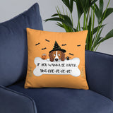 Odie-De Halloween Cushion