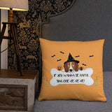 Odie-De Halloween Cushion