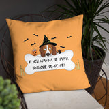 Odie-De Halloween Cushion