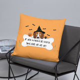 Odie-De Halloween Cushion