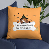 Odie-De Halloween Cushion