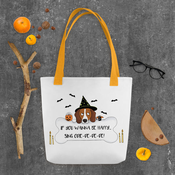 Odie-De Halloween Tote Bag