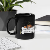 Odie-De Halloween Black Glossy Mug [US Shipping Only]