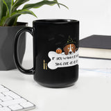 Odie-De Halloween Black Glossy Mug [US Shipping Only]