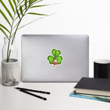 Shamrock Guitar Bubble-Free Stickers