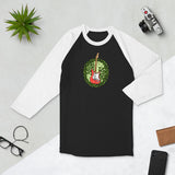 Celtic Guitar (Unisex 3/4 Sleeve Raglan Shirt)