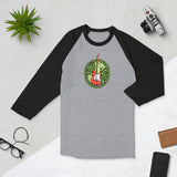 Celtic Guitar (Unisex 3/4 Sleeve Raglan Shirt)