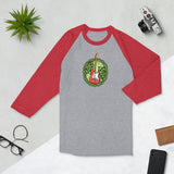 Celtic Guitar (Unisex 3/4 Sleeve Raglan Shirt)