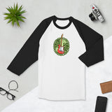 Celtic Guitar (Unisex 3/4 Sleeve Raglan Shirt)