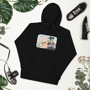 California Sunset Guitar (Unisex Hoodie)