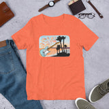 California Sunset Guitar (Short-Sleeve Men's/Unisex T-Shirt)