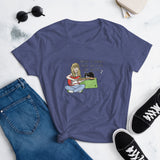 Cats and Guitars (Women's Short Sleeve T-Shirt)