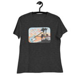 California Sunset Guitar (Women's Cozy T-Shirt)