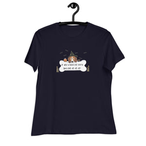 Odie-De Halloween (Women's Cozy T-Shirt)